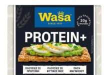 Φρυγανιές Wasa Protein+