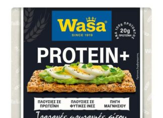 Φρυγανιές Wasa Protein+