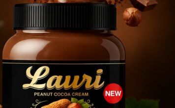 Νέα Lauri Peanut Cocoa Cream