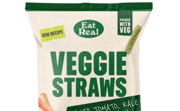 Eat Real Veggie Straws με ντομάτα, kale και σπανάκι