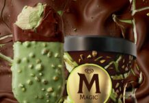 Νέα παγωτά Magic με φιστίκι