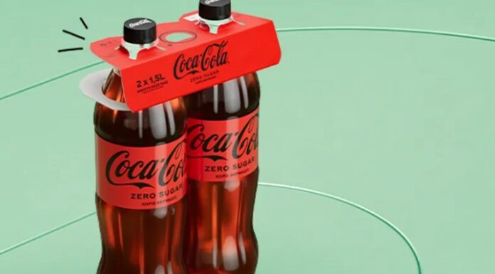 Coca‑Cola: Νέα γενιά συσκευασίας χωρίς πλαστική μεμβράνη