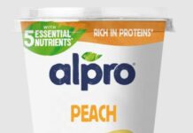 Alpro Φυτικό Επιδόρπιο Σόγιας Ροδάκινο