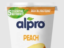 Alpro Φυτικό Επιδόρπιο Σόγιας Ροδάκινο