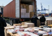 «Μαμούθ» φορτίο με 10,5 εκατ. λαθραία τσιγάρα – Σύλληψη 33χρονου